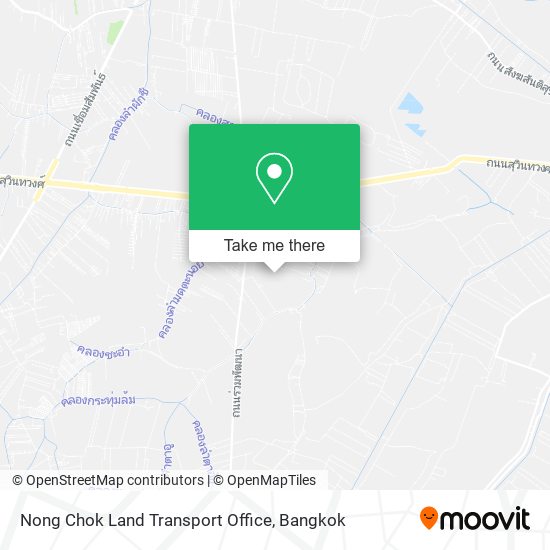 Nong Chok Land Transport Office map
