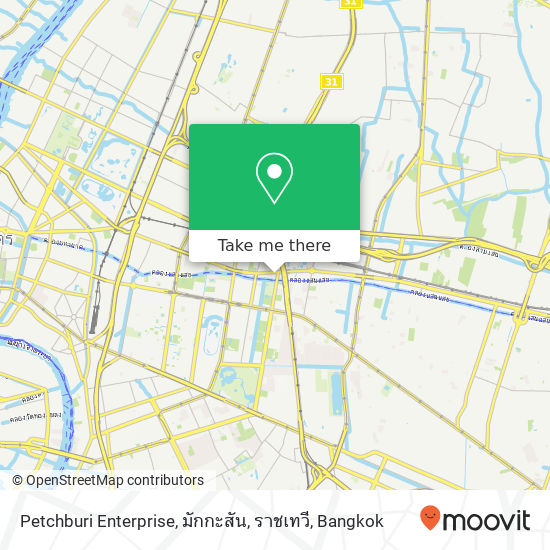 Petchburi Enterprise, มักกะสัน, ราชเทวี map