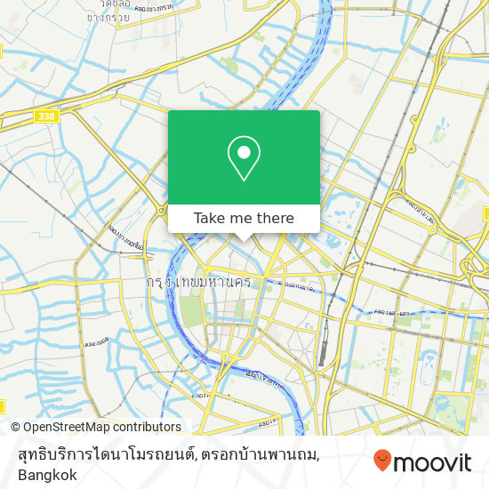 สุทธิบริการไดนาโมรถยนต์, ตรอกบ้านพานถม map