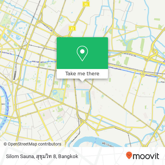 Silom Sauna, สุขุมวิท 8 map
