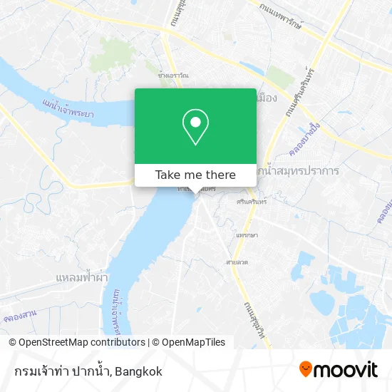 กรมเจ้าท่า ปากน้ำ map