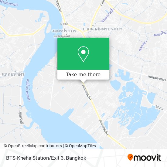 BTS-Kheha Station/Exit 3 map