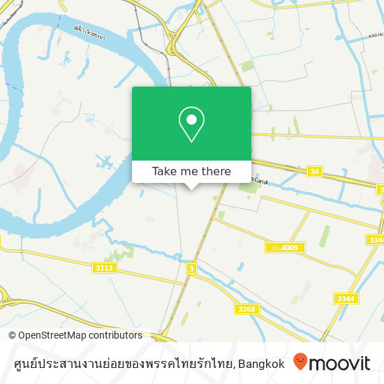 ศูนย์ประสานงานย่อยของพรรคไทยรักไทย map