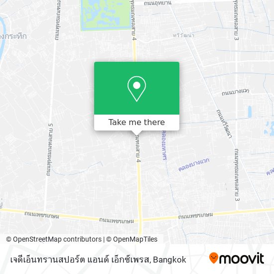 เจดีเอ็นทรานสปอร์ต แอนด์ เอ็กซ์เพรส map