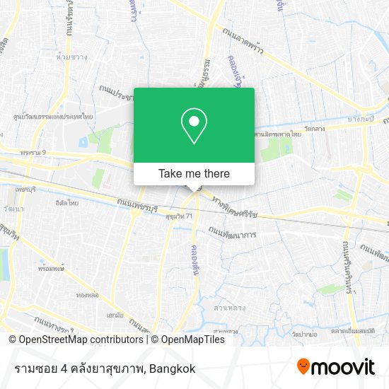 รามซอย 4 คลังยาสุขภาพ map