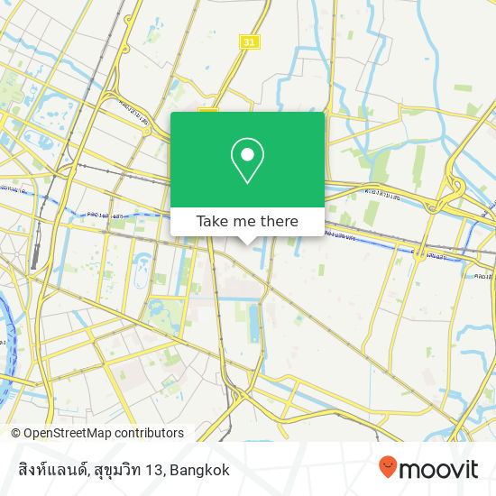 สิงห์แลนด์, สุขุมวิท 13 map