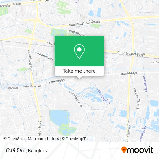 ยันฮี ช็อป map