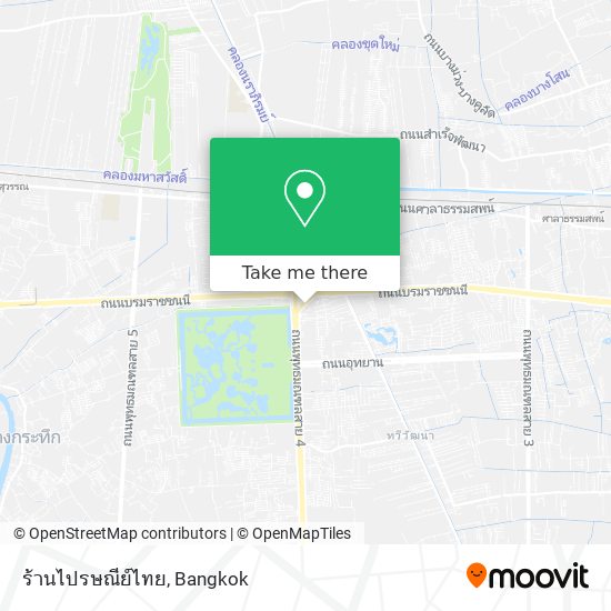 ร้านไปรษณีย์ไทย map