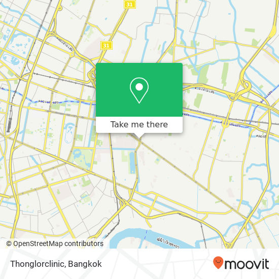 Thonglorclinic map