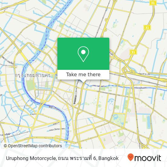 Uruphong Motorcycle, ถนน พระรามที่ 6 map