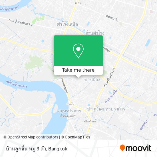 บ้านลูกชิ้น หมู 3 ตัว map
