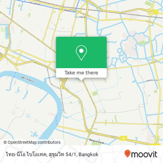 ไทย-นีโอ ไบโอเทค, สุขุมวิท 54 / 1 map