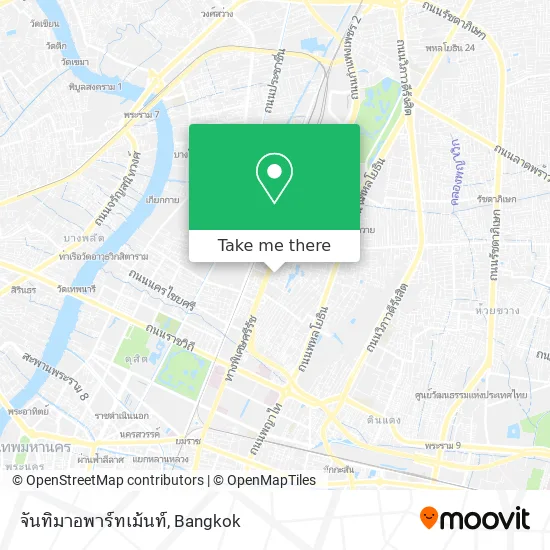 จันทิมาอพาร์ทเม้นท์ map