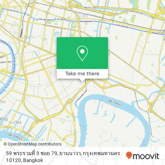 59 พระรามที่ 3 ซอย 79, ยานนาวา, กรุงเทพมหานคร 10120 map