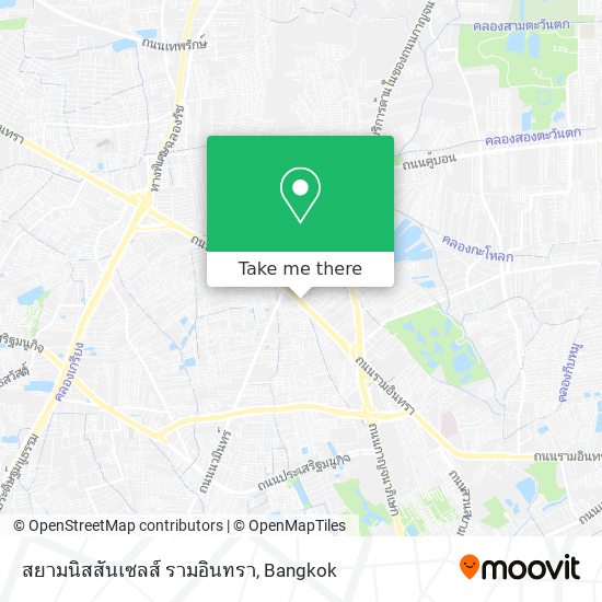 สยามนิสสันเซลส์ รามอินทรา map