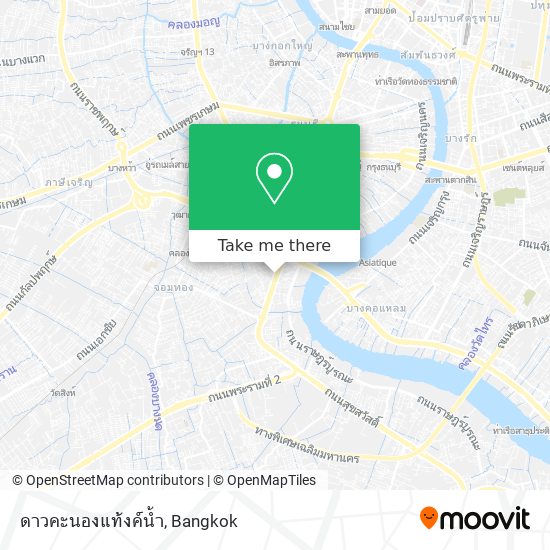 ดาวคะนองแท้งค์น้ำ map