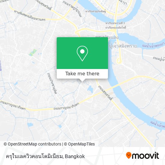 ครุในเลควิวคอนโดมิเนียม map