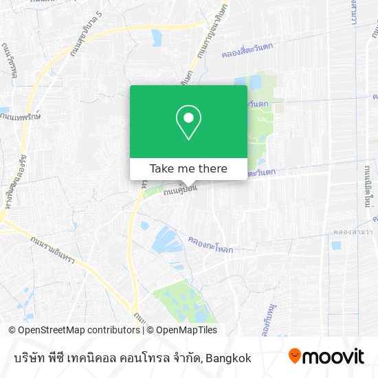 บริษัท พีซี เทคนิคอล คอนโทรล จำกัด map