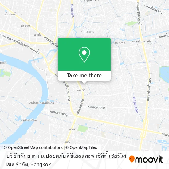 บริษัทรักษาความปลอดภัยพีซีเอสและฟาซิลิตี้ เซอร์วิสเซส จำกัด map