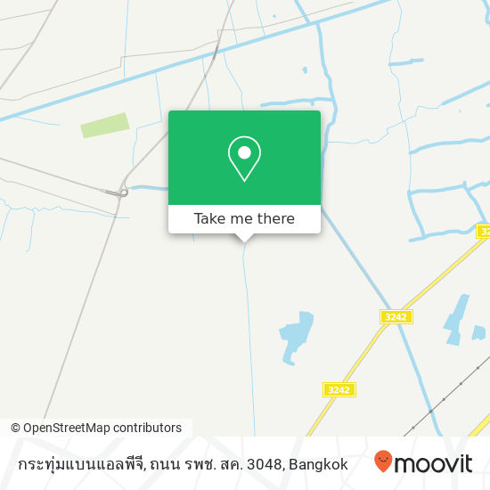 กระทุ่มแบนแอลพีจี, ถนน รพช. สค. 3048 map