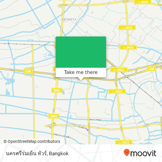 นครศรีร่มเย็น ทัวร์ map