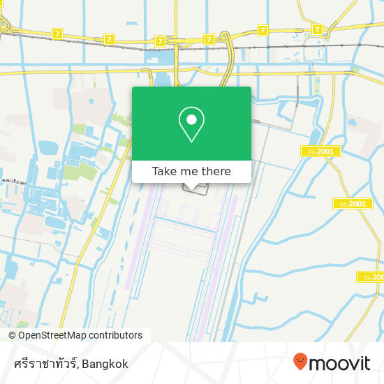 ศรีราชาทัวร์ map