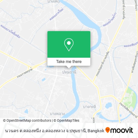 นวนคร ต.คลองหนึ่ง อ.คลองหลวง จ.ปทุมธานี map