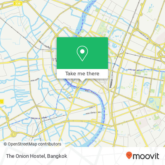 The Onion Hostel map