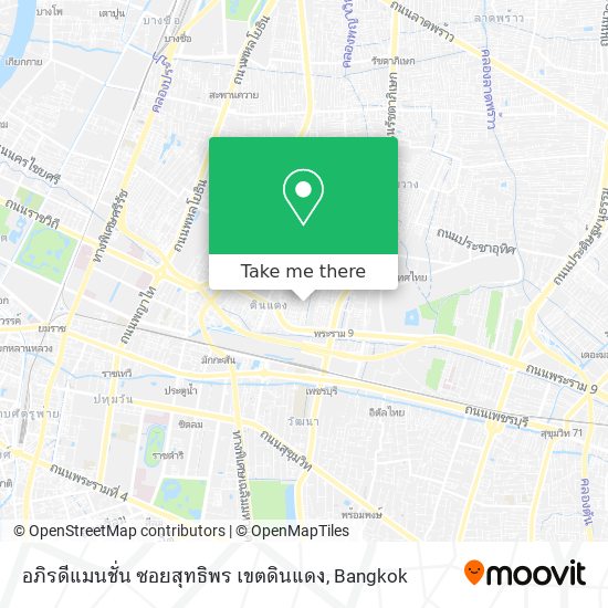 อภิรดีแมนชั่น ซอยสุทธิพร เขตดินแดง map