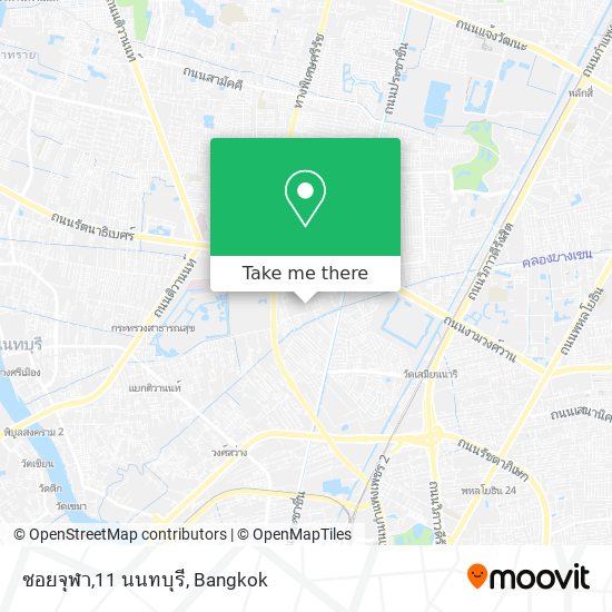 ซอยจุฬา,11 นนทบุรี map