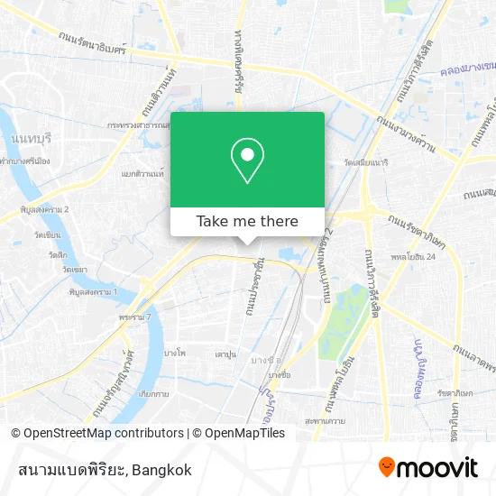 สนามแบดพิริยะ map