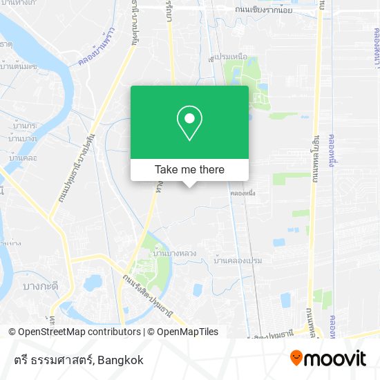 ตรี ธรรมศาสตร์ map