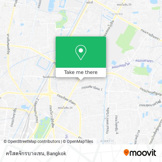 คริสตจักรบางเขน map