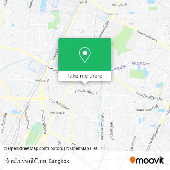 ร้านไปรษณีย์ไทย map