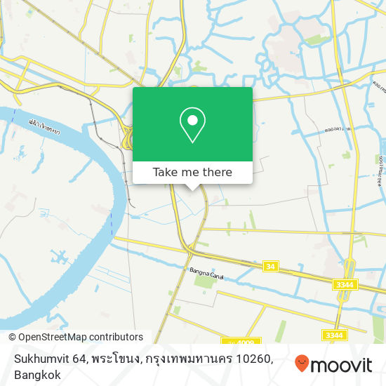 Sukhumvit 64, พระโขนง, กรุงเทพมหานคร 10260 map