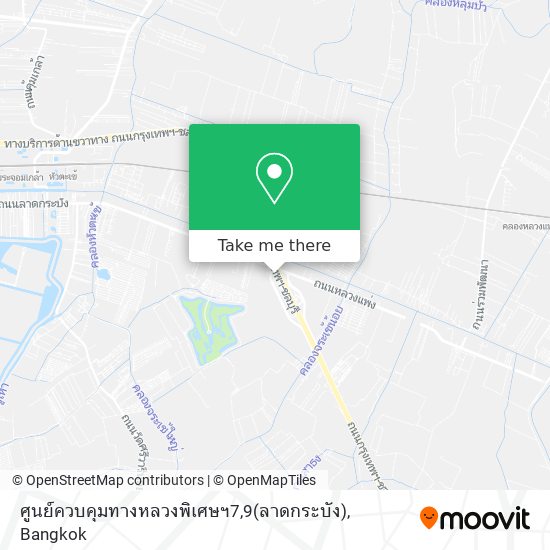 ศูนย์ควบคุมทางหลวงพิเศษฯ7,9(ลาดกระบัง) map