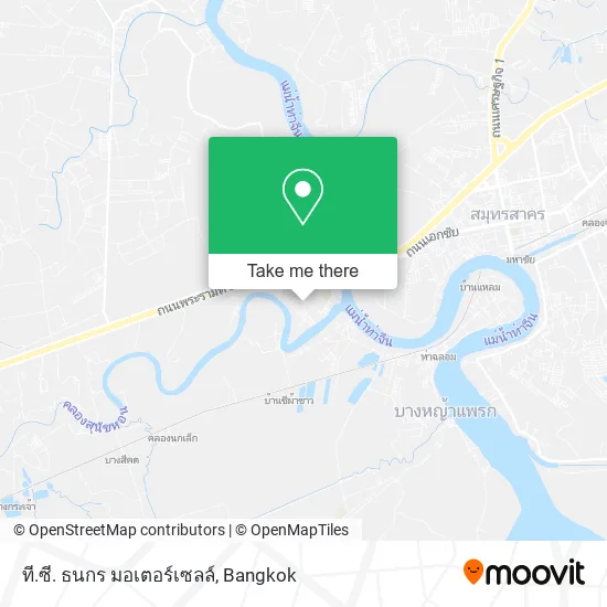 ที.ซี. ธนกร มอเตอร์เซลล์ map