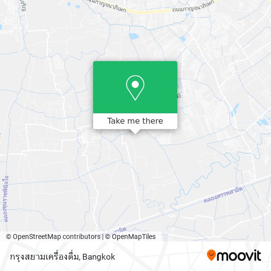 กรุงสยามเครื่องดื่ม map