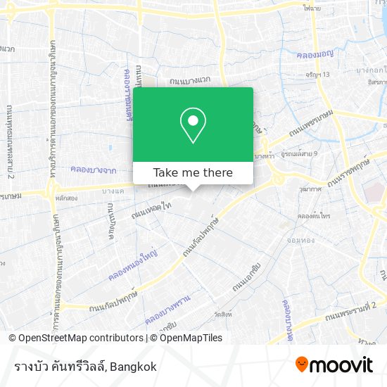 รางบัว คันทรีวิลล์ map