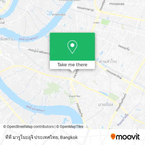 ทีที มารูโนะอุจิ ประเทศไทย map