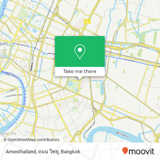 Amesthailand, ถนน วิทยุ map