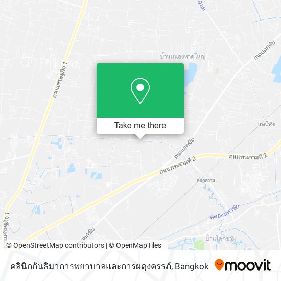 คลินิกกันธิมาการพยาบาลและการผดุงครรภ์ map