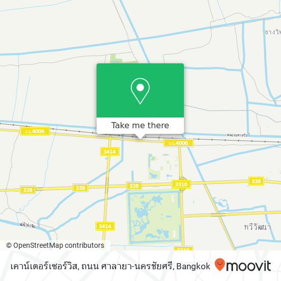 เคาน์เตอร์เซอร์วิส, ถนน ศาลายา-นครชัยศรี map