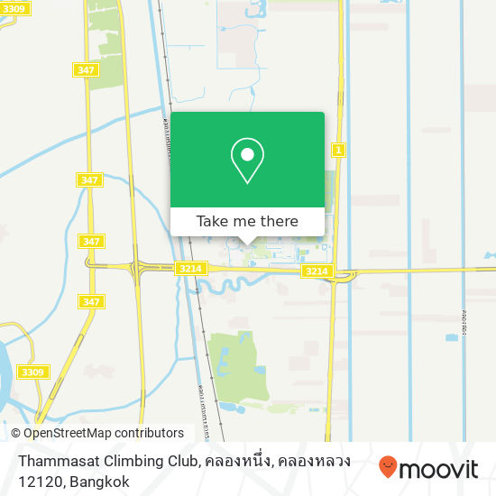 Thammasat Climbing Club, คลองหนึ่ง, คลองหลวง 12120 map