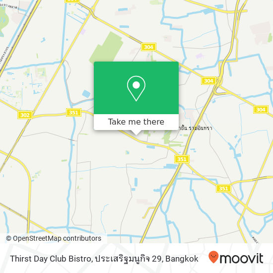 Thirst Day Club Bistro, ประเสริฐมนูกิจ 29 map