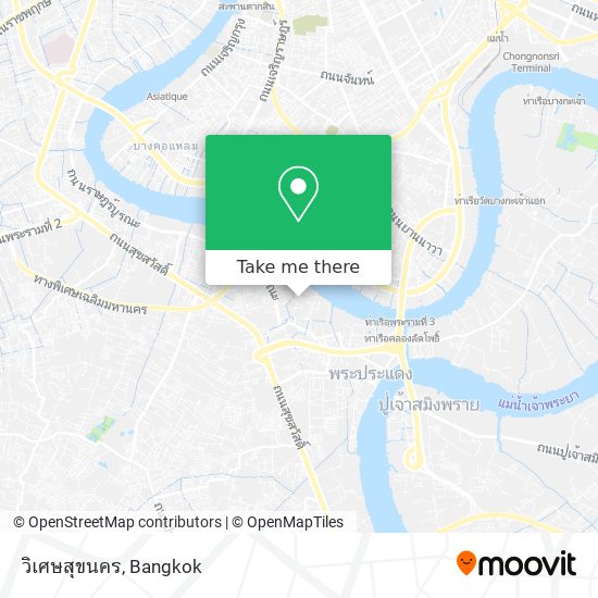 วิเศษสุขนคร map