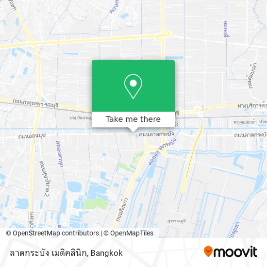 ลาดกระบัง เมดิคลินิก map