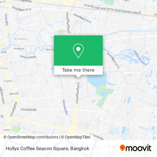 Hollys Coffee Seacon Square map