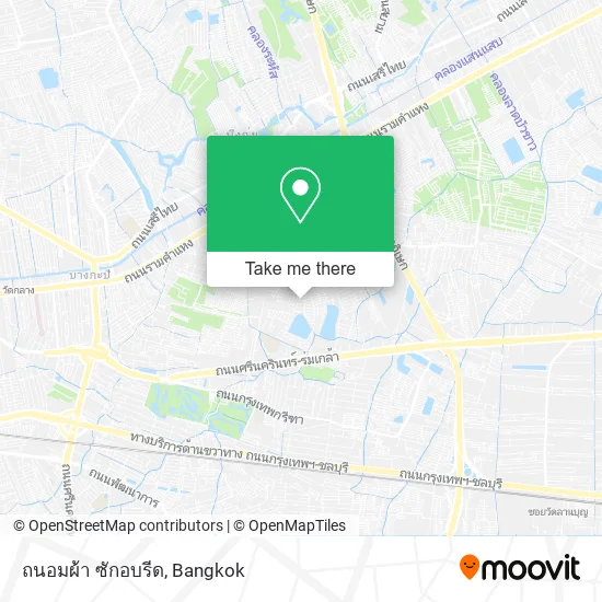 ถนอมผ้า ซักอบรีด map