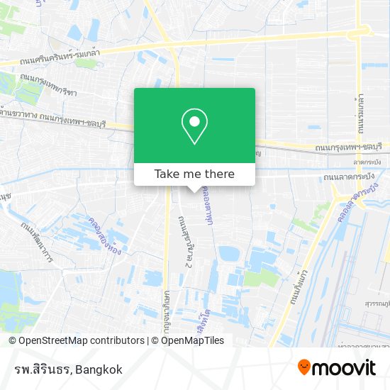 รพ.สิรินธร map